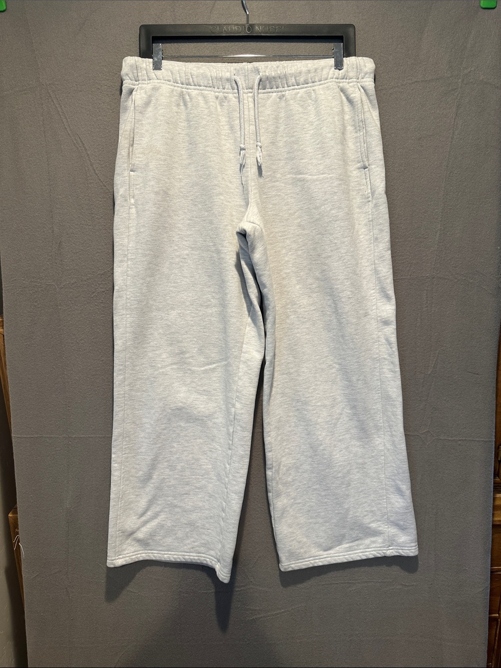 Men's Light Gray Cozy Drawstring Joggers